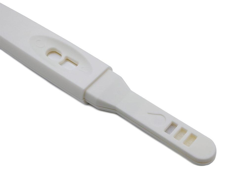 Schwangerschaftstest-Urin-Mid Stream-Mittelstrahl-Nahaufnahme